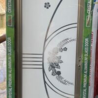 China Double Tempered Aluminium Glass door -100131
