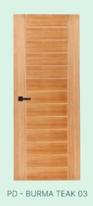 Akiz Flush Door Burma Teak 03