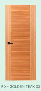 Akiz Flush Door Golden Teak 05