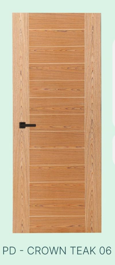 Akiz Flush Door Crown Teak 06