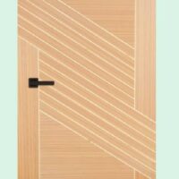 Akiz Flush Door Dark Teak 09