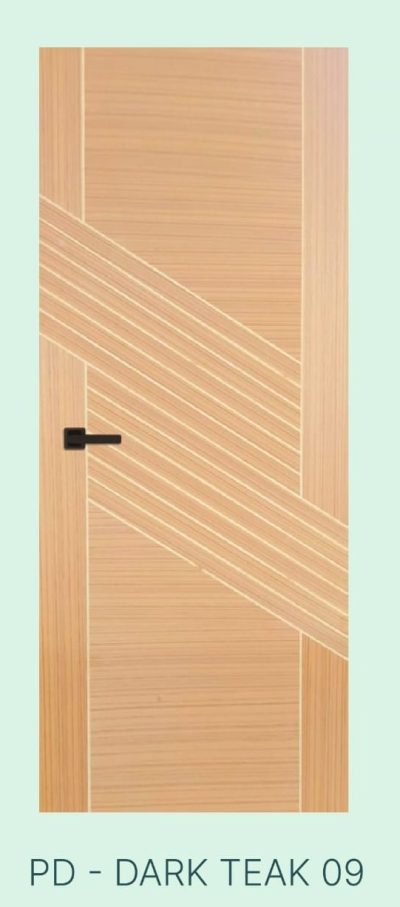 Akiz Flush Door Dark Teak 09