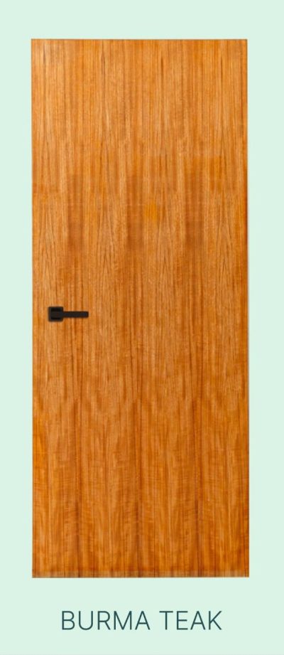 Akiz Flush Door Burma Teak