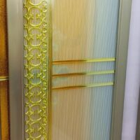 China High Tempered Aluminium Glass door Zara-1020