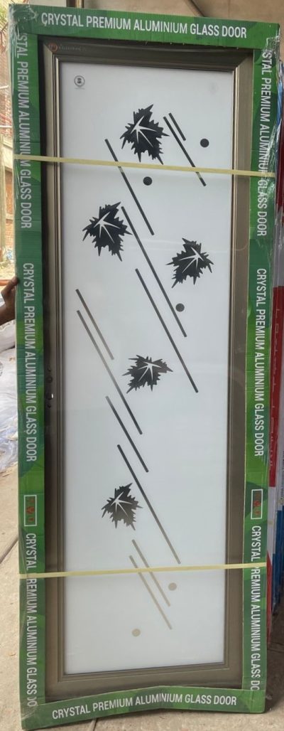 China Double Tempered Aluminium Glass door