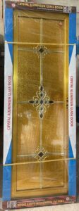 China High Tempered Aluminium Glass door