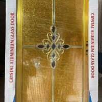 China High Tempered Aluminium Glass door Zara-1017