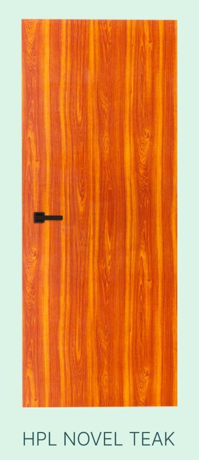 Akiz Flush Door Hpl Novel Teak