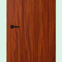 Akiz Flush Door Hpl Walnut Deep