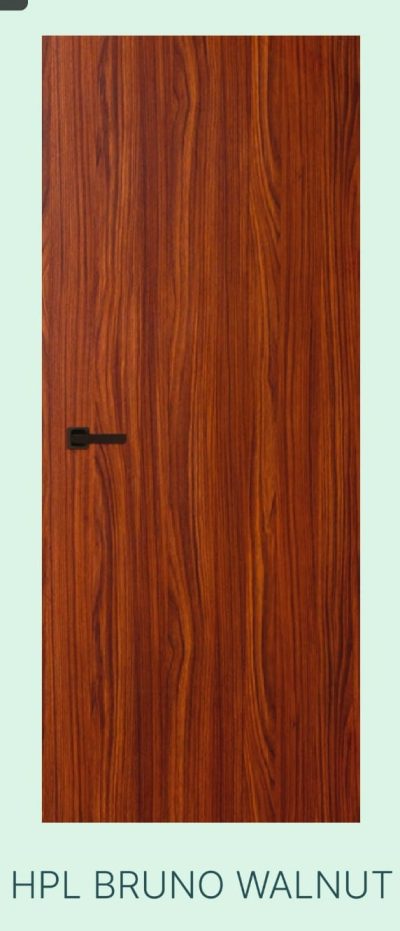 Akiz Flush Door Hpl Walnut Deep