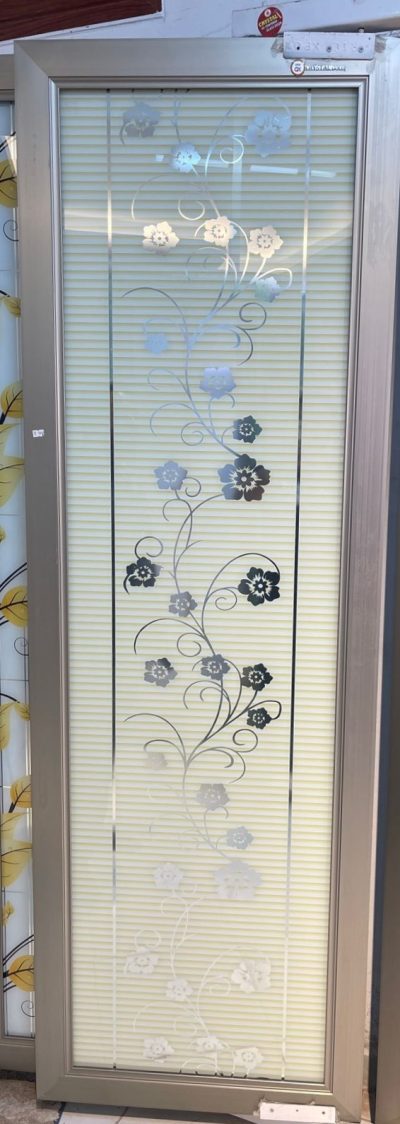 China Double Tempered Aluminium Glass door