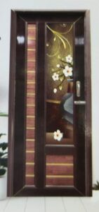 PVC Decorative Glass Door