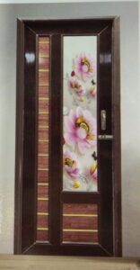 PVC Decorative Glass Door