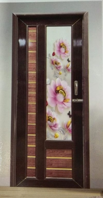 PVC Decorative Glass Door