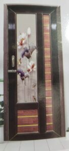 PVC Decorative Glass Door