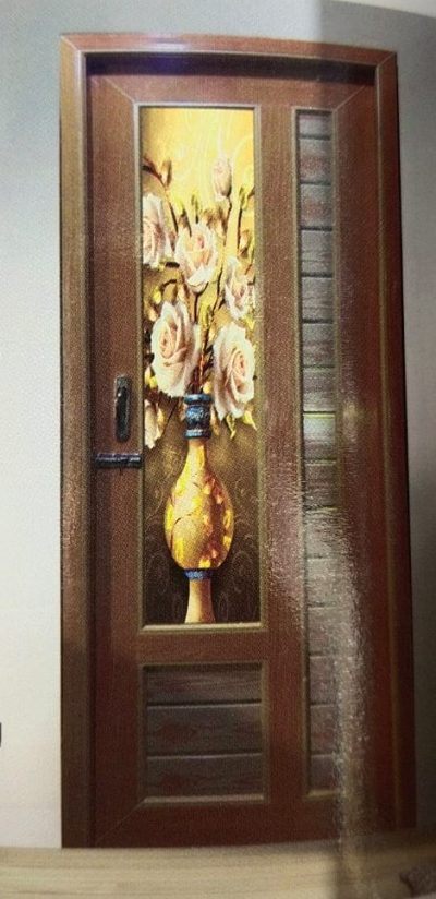 PVC Decorative Glass Door