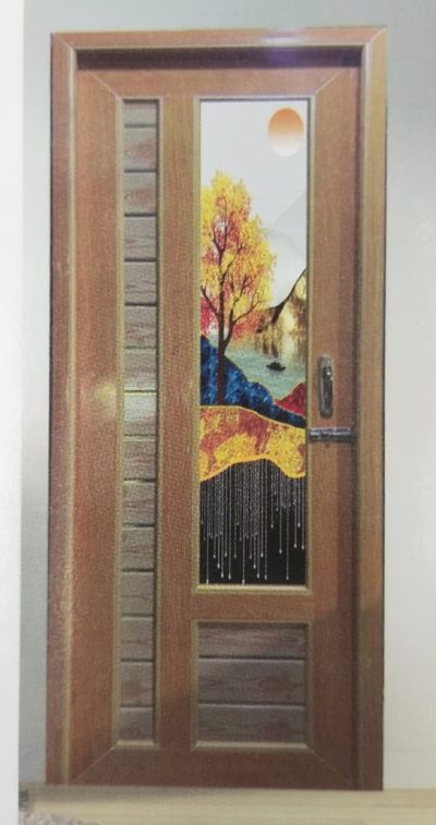 PVC Decorative Glass Door