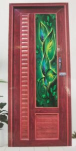 PVC Decorative Glass Door