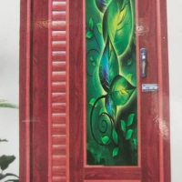 PVC Decorative Glass Door 1014