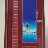 PVC Decorative Glass Door 1015
