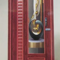 PVC Decorative Glass Door 1016