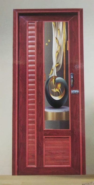 PVC Decorative Glass Door