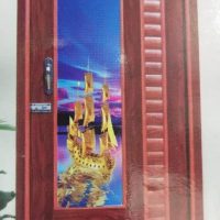 PVC Decorative Glass Door 1017