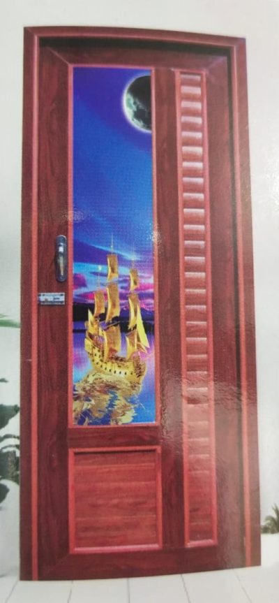 PVC Decorative Glass Door