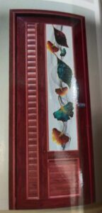 PVC Decorative Glass Door