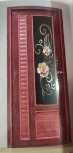 PVC Decorative Glass Door