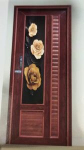 PVC Decorative Glass Door