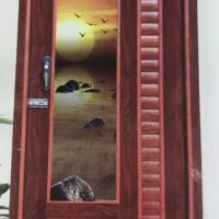 PVC Decorative Glass Door 1023