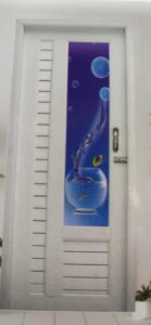 PVC Decorative Glass Door