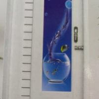PVC Decorative Glass Door 1024