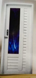 PVC Decorative Glass Door