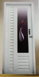 PVC Decorative Glass Door
