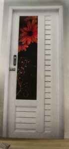 PVC Decorative Glass Door
