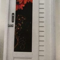 PVC Decorative Glass Door 1028