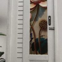 PVC Decorative Glass Door 1029