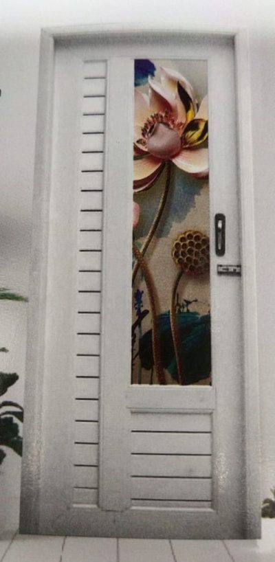 PVC Decorative Glass Door