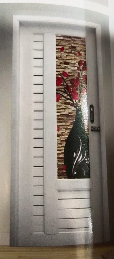 PVC Decorative Glass Door
