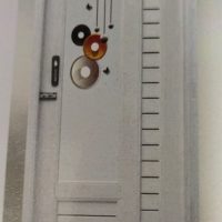 PVC Decorative Glass Door 1033