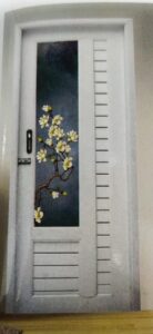 PVC Decorative Glass Door