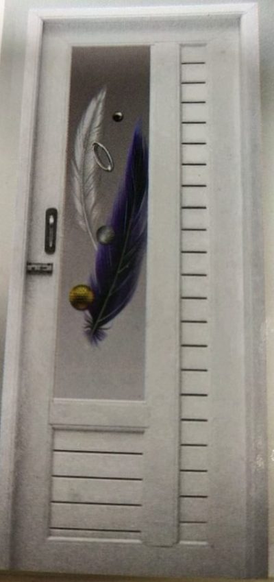 PVC Decorative Glass Door