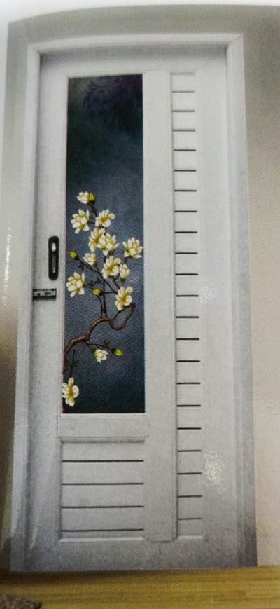 PVC Decorative Glass Door