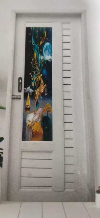 PVC Decorative Glass Door