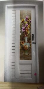 PVC Decorative Glass Door