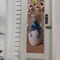 PVC Decorative Glass Door 1042