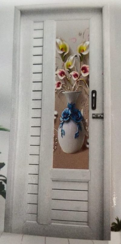 PVC Decorative Glass Door