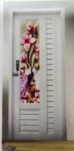 PVC Decorative Glass Door